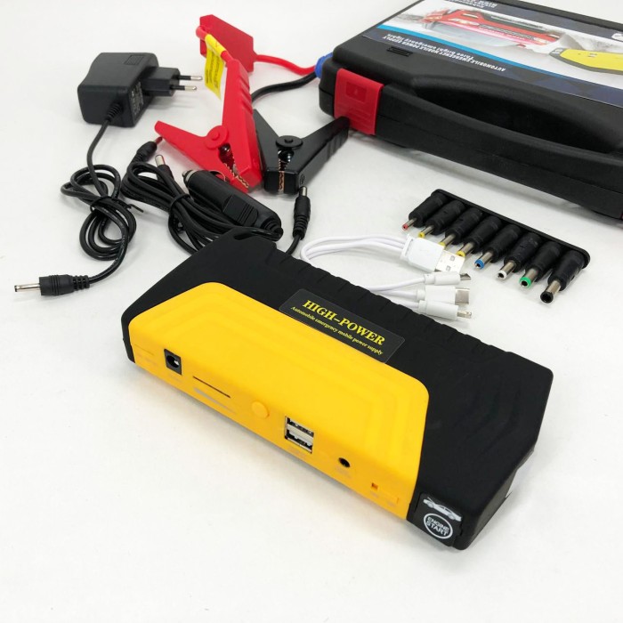 Зарядний пристрій бустер, Пускозарядний пристрій з ліхтариком для зарядки імпульсний PX-31