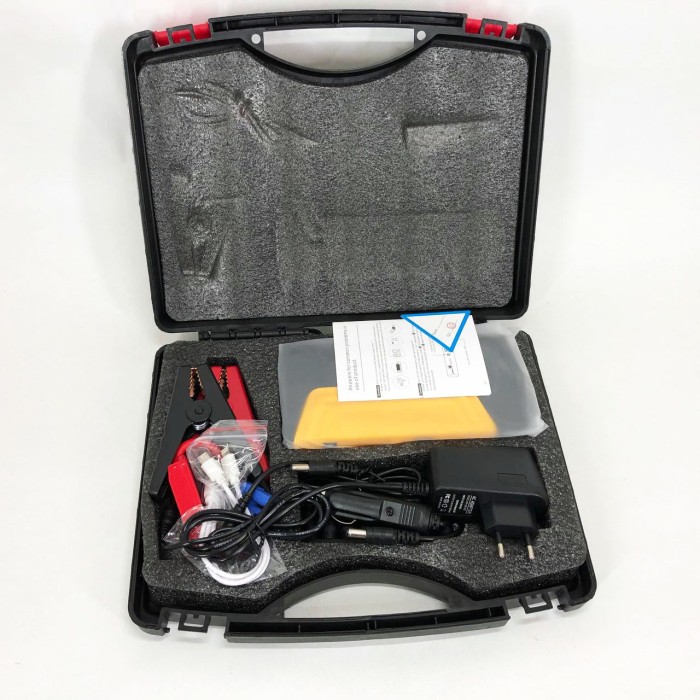 Пусковий пристрій з ліхтариком, Пристрій зарядно пусковий для вантажних, Пускозарядка з акумулятором NQ-84