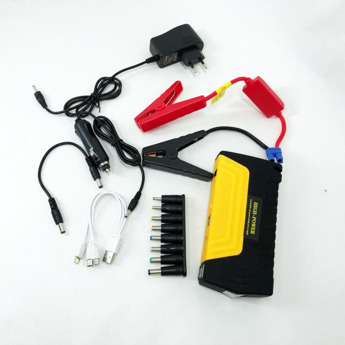 Пусковий пристрій з ліхтариком, Пристрій зарядно пусковий для вантажних, Пускозарядка з акумулятором NQ-84