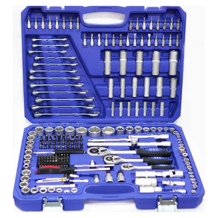 Набір інструментів для роботи 216шт Набір інструментів для автомобіля і будинку XL-98