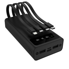 Надійний павербанк для активних користувачів 20000mAh, Потужний павербанк в дорогу WR-73