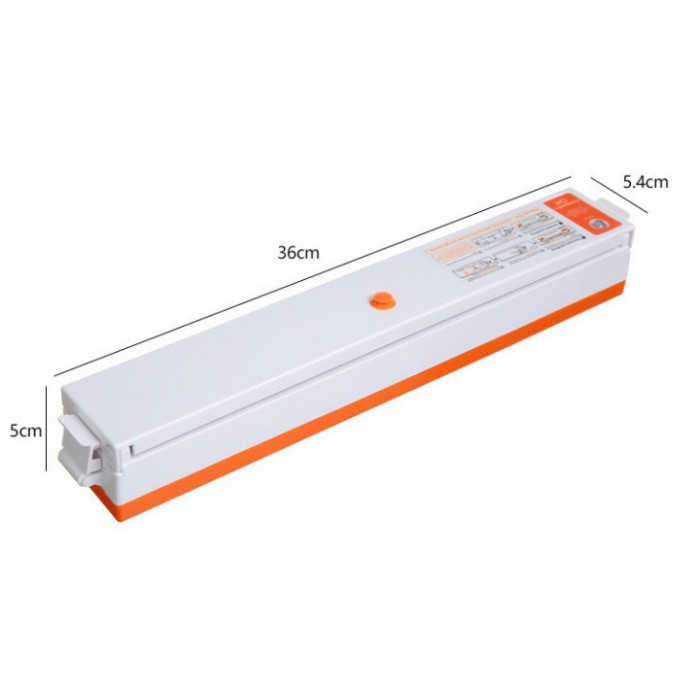 Пакувальник для зручного зберігання продуктів Freshpack Pro оранжевый, Вакууматор для ковбаси HO-89