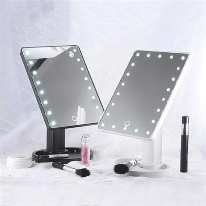 Дзеркало 16 LED Mirror White, макіяж, Краще косметичне дзеркало з підсвічуванням GC-78