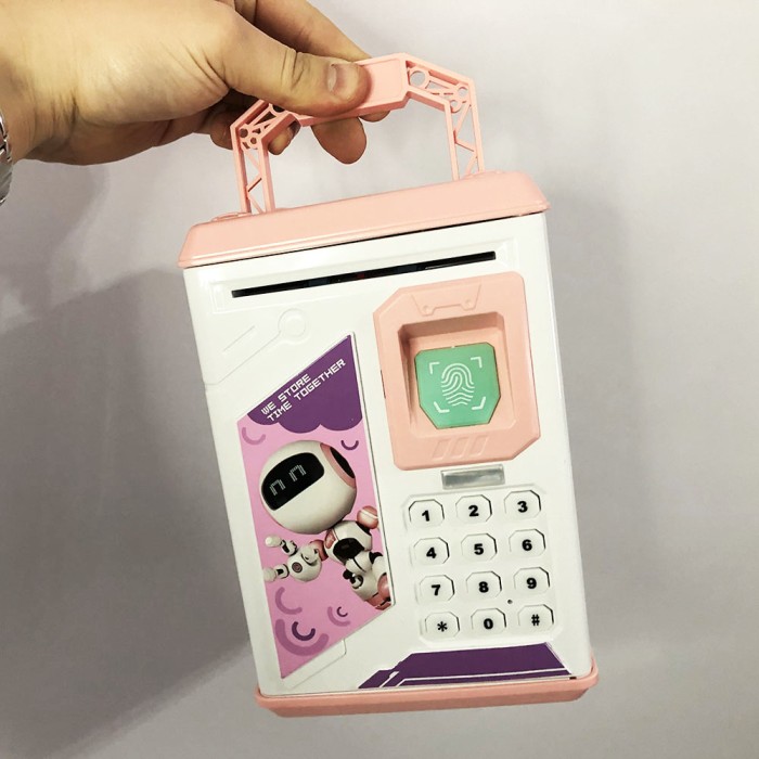 Скарбничка з електронним кодом та відбитком пальця, Електронна скарбничка сейф банкомат RW-21