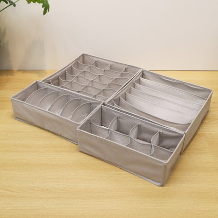 Комплект органайзерів 4 шт для зберігання речей та білизни PN-83