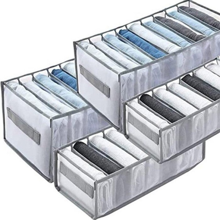 Комплект органайзерів 4 шт для зберігання речей та білизни PN-83