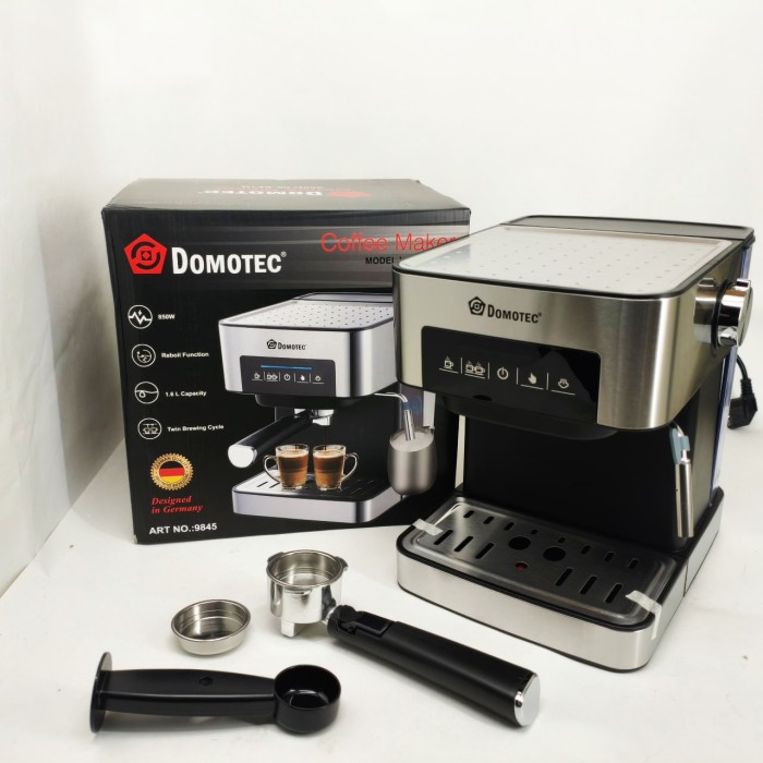 Бытовая электрическая кофеварка для дома Domotec, Машина для заварювання кави, атором TV-95