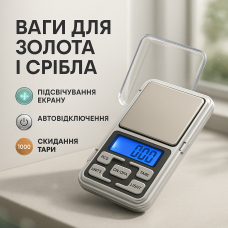 Ваги ювелірні кишенькові Pocket Scale MH-500 0.1 - 500 г