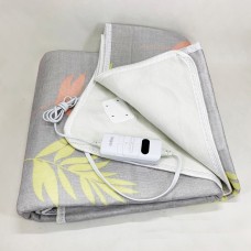 Електропростирадло електричне простирадло з підігрівом Electric Blanket 180х150см сірий
