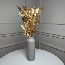 Рускус букет штучний, В-55 см 5шт/уп. Колір: золотий KI-42