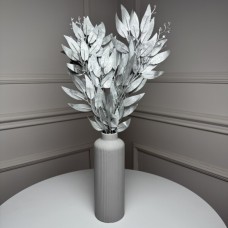 Рускус букет штучний, В-55 см 5шт/уп. Колір: срібний OE-12