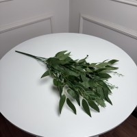 Рускус букет штучний, В-55 см 5шт/уп. Колір: зелений FO-27