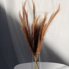 Пампас штучний 75см 10шт/уп. Колір: карамель SM-41