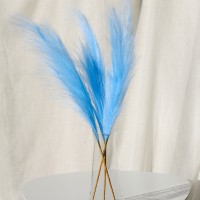 Пампас штучний 75см 5шт/уп. Колір: блакитний MS-11
