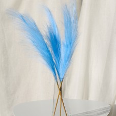 Пампас штучний 75см 5шт/уп. Колір: блакитний MS-11