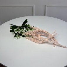 Гілка амаранту штучна 5шт/уп. Колір: світло-рожевий QX-85