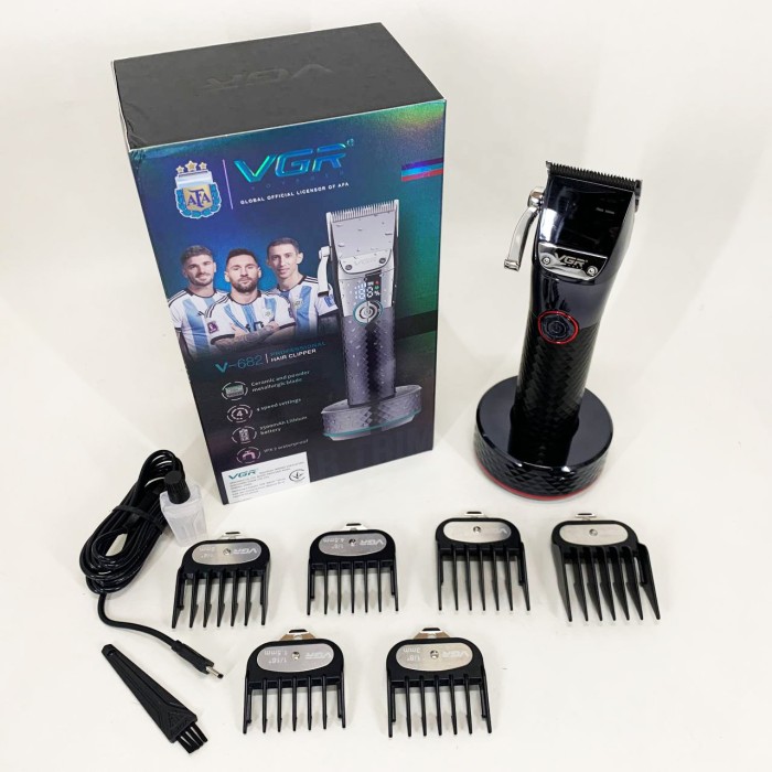 Машинка для стрижки на акумуляторі, Чоловічий набір для стрижки волосся бездротовий FE-65
