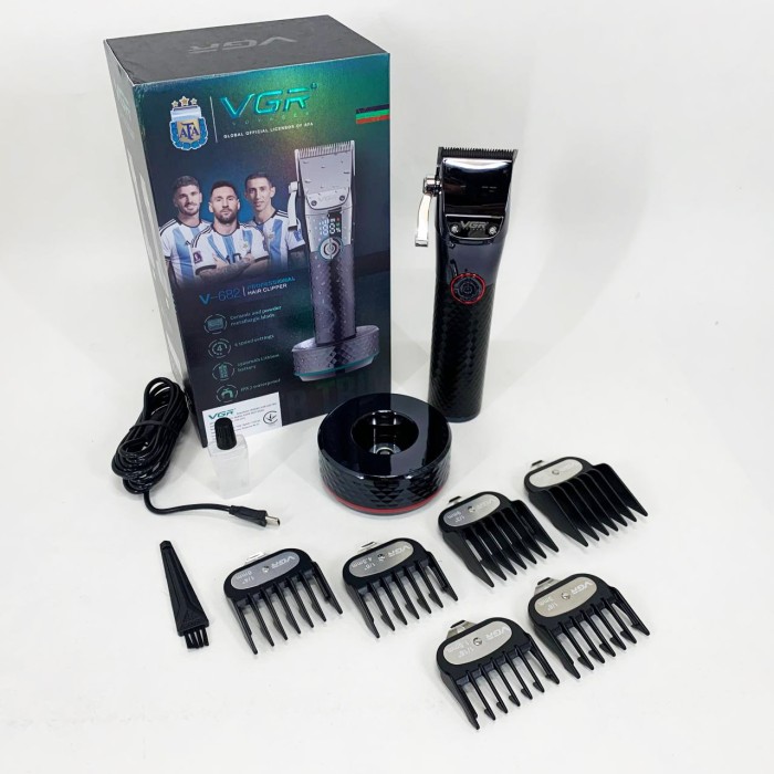 Машинка для стрижки на акумуляторі, Чоловічий набір для стрижки волосся бездротовий FE-65