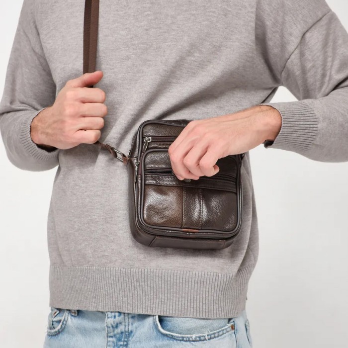 Чоловіча сумка-барсетка для чоловіка, Месенджер-сумка для повсякденного використання AH-25
