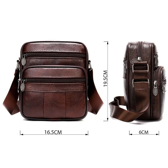 Чоловіча сумка-барсетка для чоловіка, Месенджер-сумка для повсякденного використання AH-25