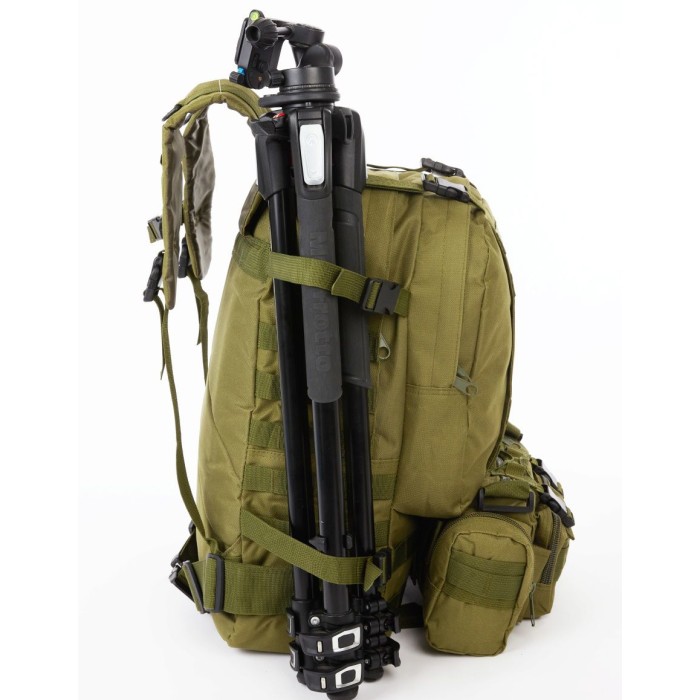 Армійський туристичний рюкзак 55л, Міцні тактичні рюкзаки для полювання, Місткий армійський рюкзак PG-22