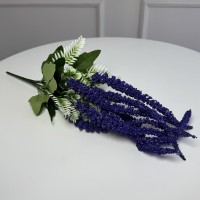 Гілка амаранту штучна 5шт/уп. Колір: фіолетовий KC-99