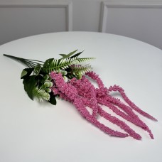 Гілка амаранту штучна 5шт/уп. Колір: фуксія JC-19