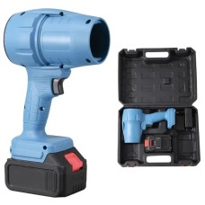 Акумуляторна турбовоздуходувка 48В, 2×6Ач, безщіткова, Jet Fan до 200 миль/год, кейс, для листя, снігу та пилу QV-27