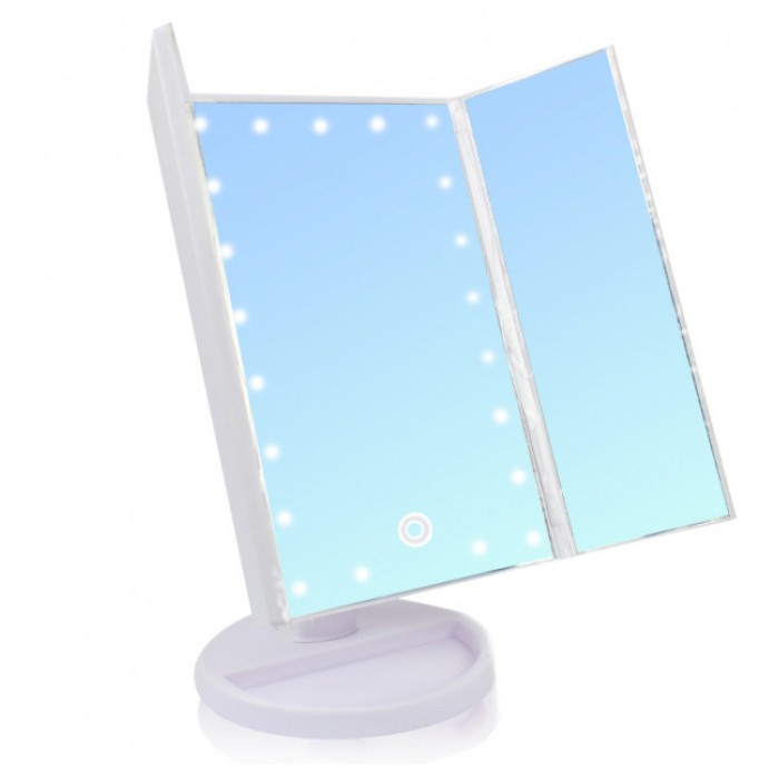 Дзеркало косметичне настільне, Дзеркало, для гриму Профіль для дзеркала з підсвіткою OJ-85