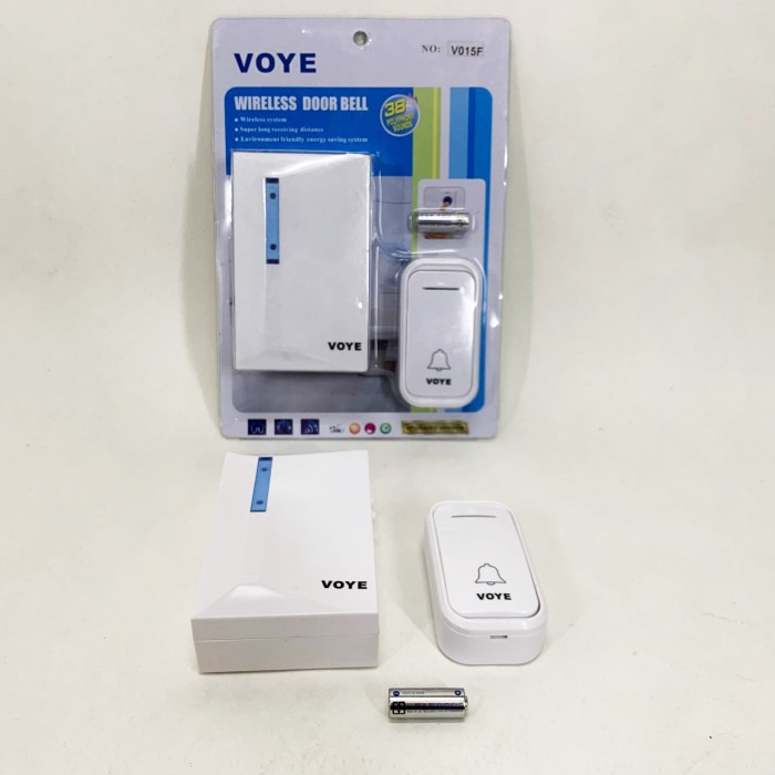 Дзвінок бездротової Mz Voye Battery Дистанційний дзвінок на двері JX-58