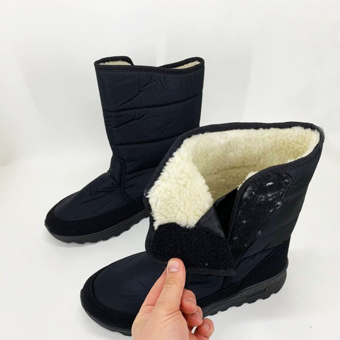 Черевики робочі на хутрі 41р, Теплі водонепроникні чоботи, Чоботи чоловічі для риболовлі MQ-76