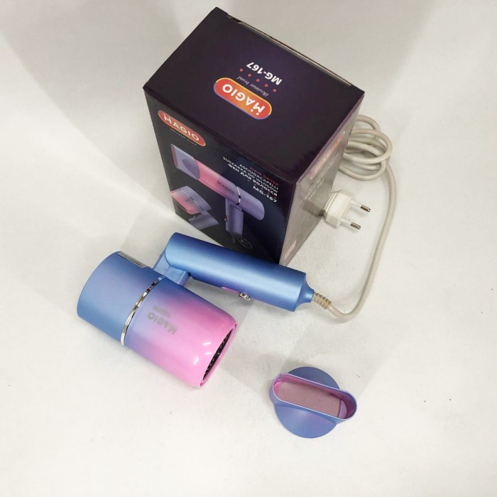 Фен електричний з насадками MAGIO MG-167, Хороший потужний фен для волосся з режимами LX-45