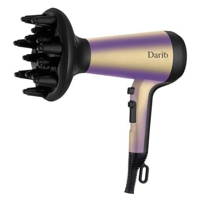 Фен побутовий для волосся DARIO DHD9222 2200Вт, Фен з регульованою швидкістю і температурою DB-77