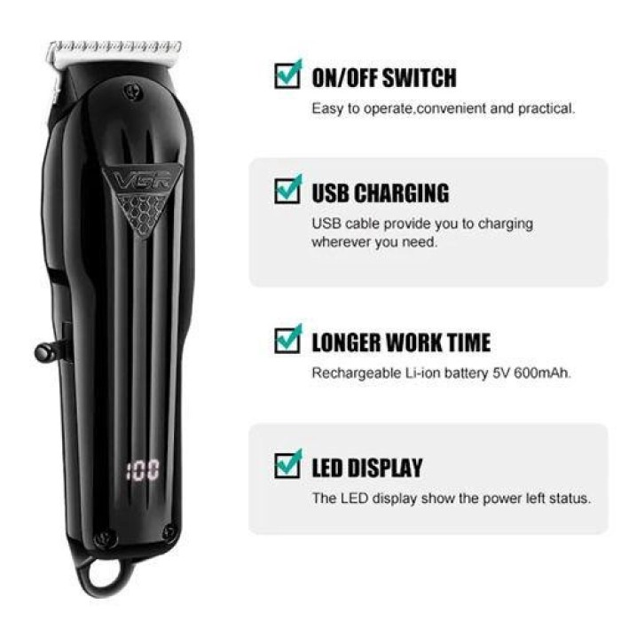 Тример для боро 085 VGR V-982, Електромашинка для волосся, Бритва триммер чоловіків Машинка UA-85