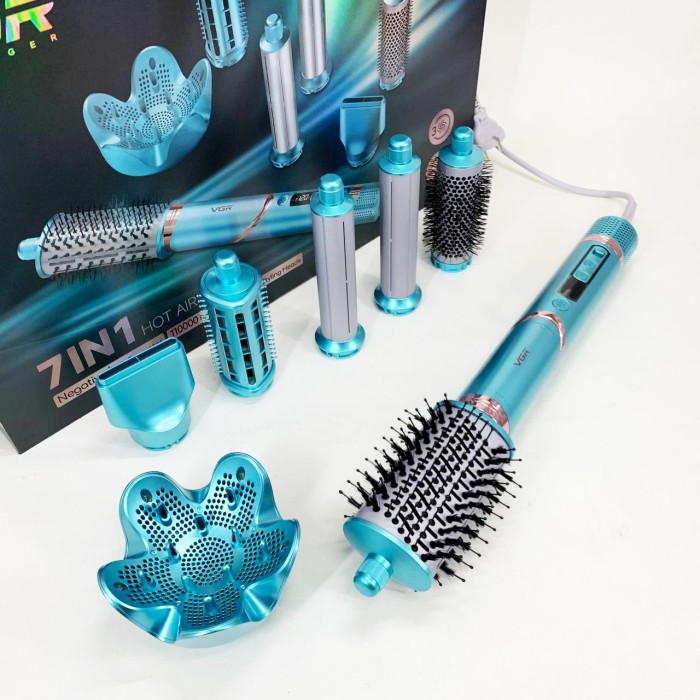 Фен-стайлер з функцією різних насадок VGR, Фен для волосся професійний 2 швидкості MO-53