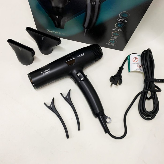 Потужний фен для волосся VGR V-469 2400Вт, Фен для волосся з холодним обдуванням Хороший потужний VC-35