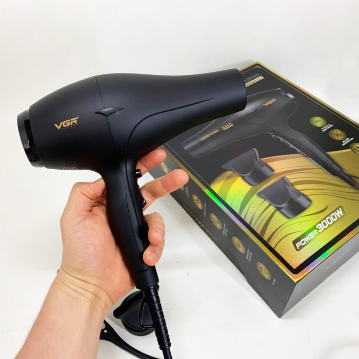 Фен VGR V-406 BLACK 3000Вт