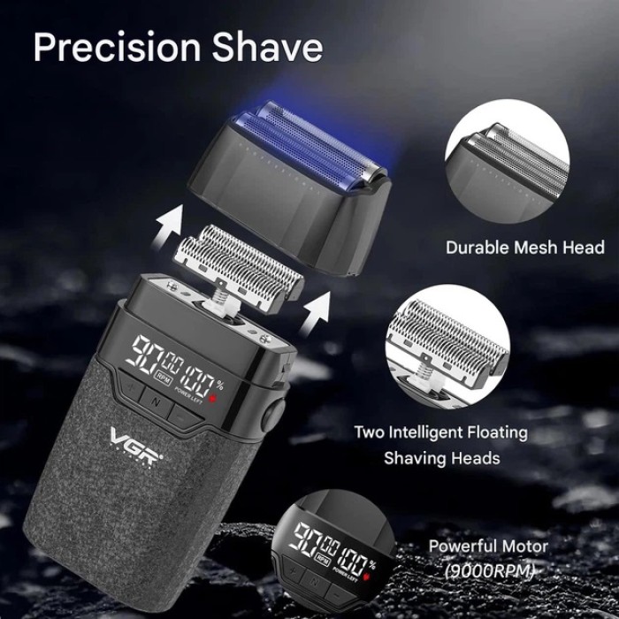 Портативна чоловіча професійна бритва, Електрична чоловіча бритва для бороди, Електробритва для бороди PA-59