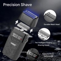Професійні електричні бритви, Потужна електрична бритва для бороди, Вологостійка електрична бритва IH-66