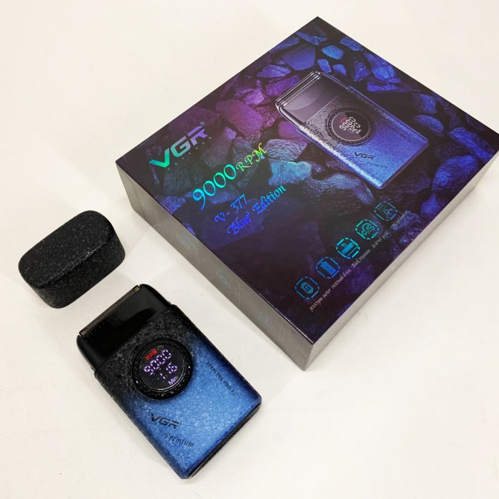 Водонепроникна електробритва для гоління VGR V-377, Бритва з акумуляторним зарядним пристроєм GX-90