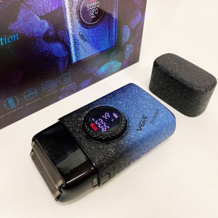 Водонепроникна електробритва для гоління VGR V-377, Бритва з акумуляторним зарядним пристроєм GX-90