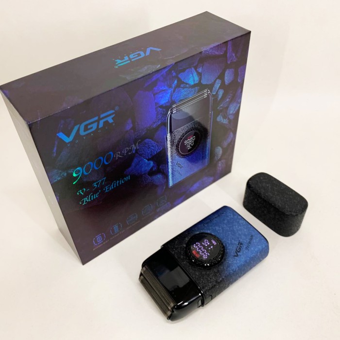 Водонепроникна електробритва для гоління VGR V-377, Бритва з акумуляторним зарядним пристроєм GX-90