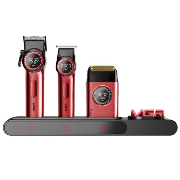 Електрична машинка для стрижки з насадками, Машинка для стрижки окантовки чоловіча TS-78