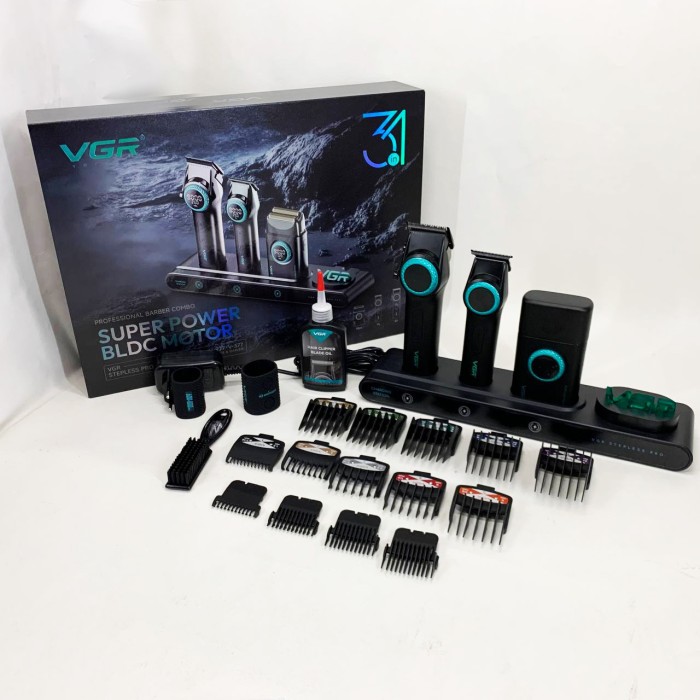 Машинка для стрижки акумуляторна з керамічними ножами, Професійна машинка для волосся UB-87