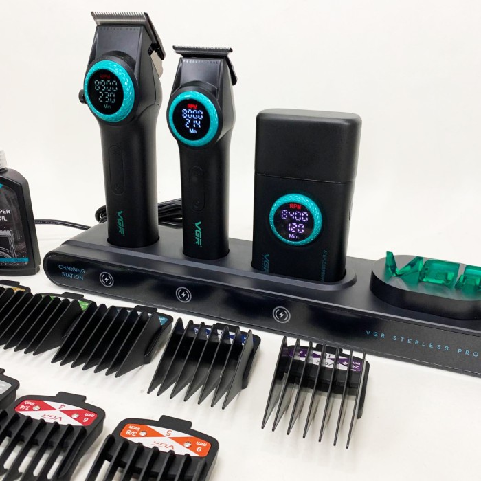 Машинка для стрижки акумуляторна з керамічними ножами, Професійна машинка для волосся UB-87