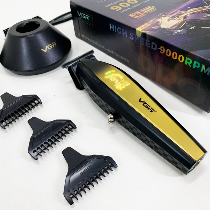 Машинка для стрижки волосся з регульованою насадкою, Бездротовий тример для стрижки та гоління PK-83