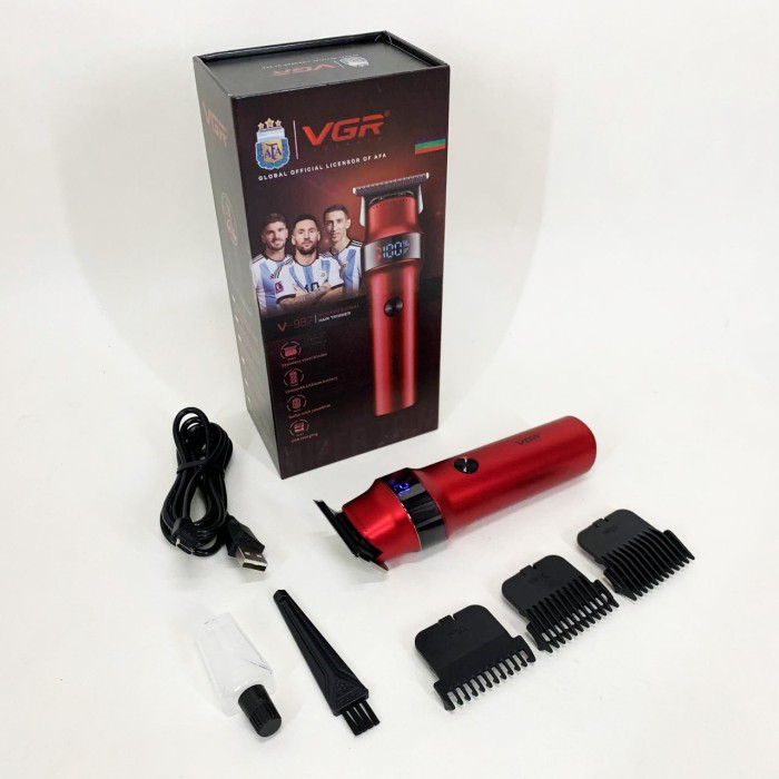 Електрична машинка з насадкою для бороди, Електрична машинка для стрижки з насадками HY-15