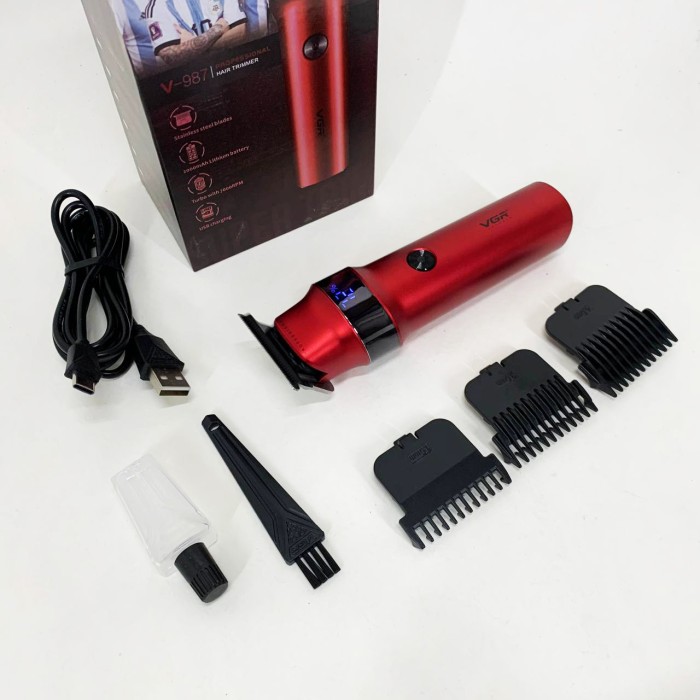 Електрична машинка з насадкою для бороди, Електрична машинка для стрижки з насадками HY-15