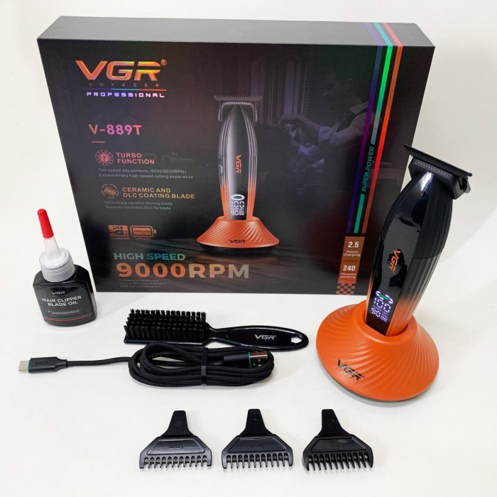 Машинка для стрижки VGR V-889T 9000RPM