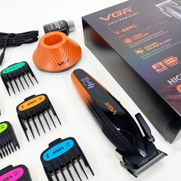 Бездротові машинки для стрижки легкі, Професійна машинка для волосся, Професійний тример з насадками ZE-96